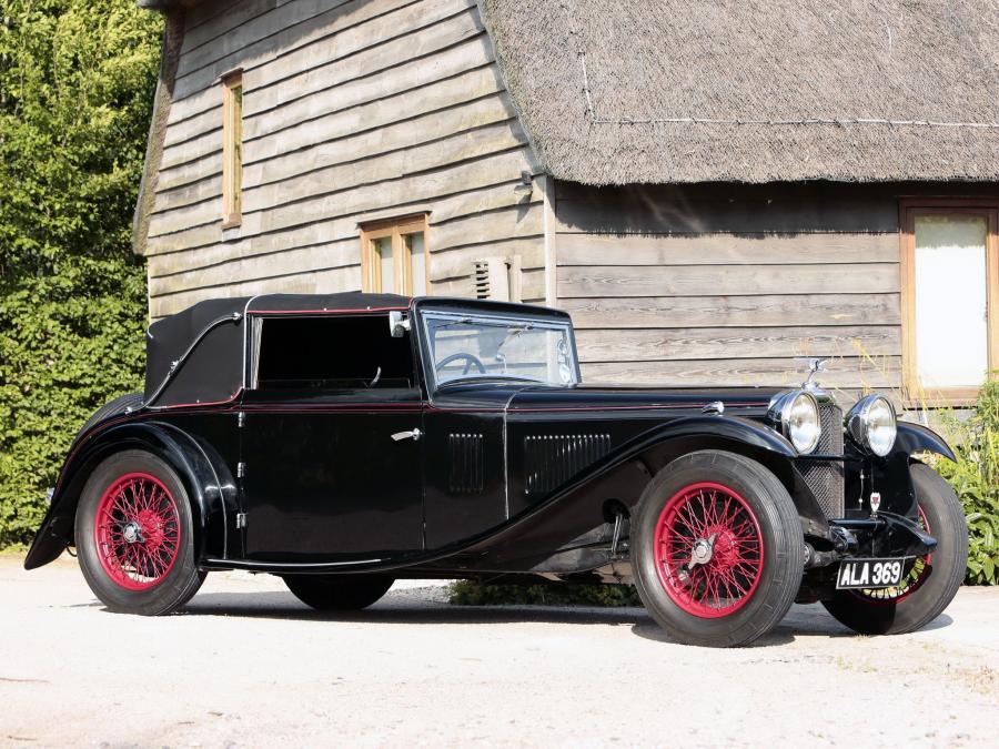  Alvis Speed 20 SA Tourer by Vanden Plas 1933 года  (фото 1 из 6)